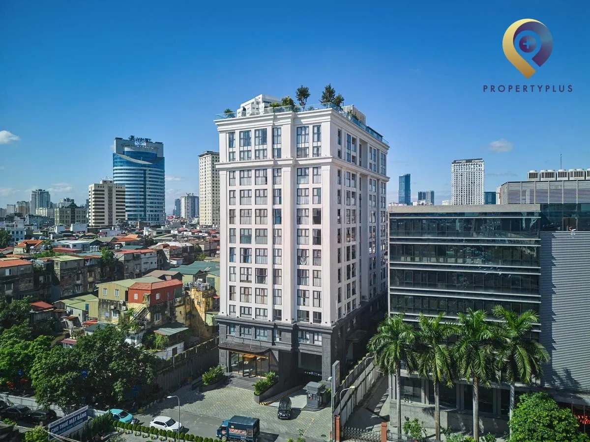 Tòa nhà The Gloria Building nhìn từ góc cao